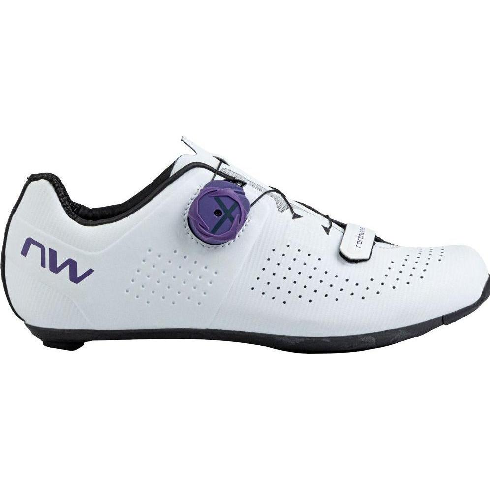 Northwave, Donne, Scarpe da ciclismo, Storm Carbon Woman (40), Bianco, Viola