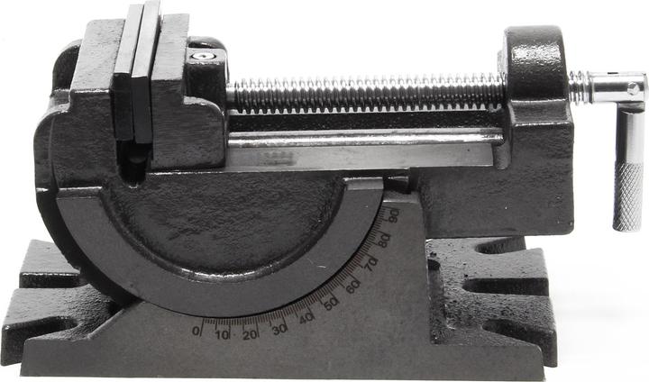 Produktbild Wiltec Präzisions-Maschinenschraubstock 100mm 90° Schraubstock Werkbank Zwinge