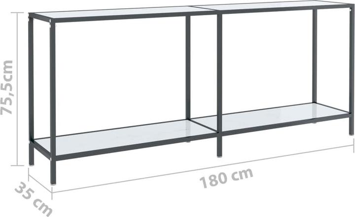 Image du produit vidaXL Konsolentisch (35 x 180 x 75.50 cm)