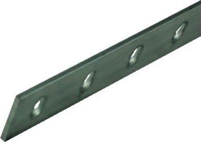 Alfer Flachstange Alu gelocht 1m