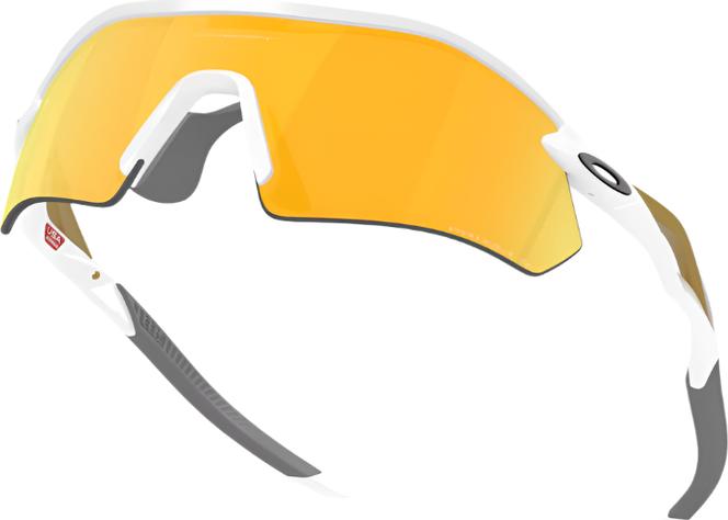 Produktbild Oakley Radar Plate (Poliert Weiss, Polished White, Weiss, Weiss glänzend, Prizm 24K polarisiert, Prizm 24k polarized)
