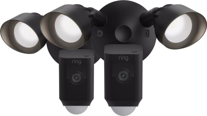 Image du produit Ring Projecteur cam câblé plus noir duo-pack