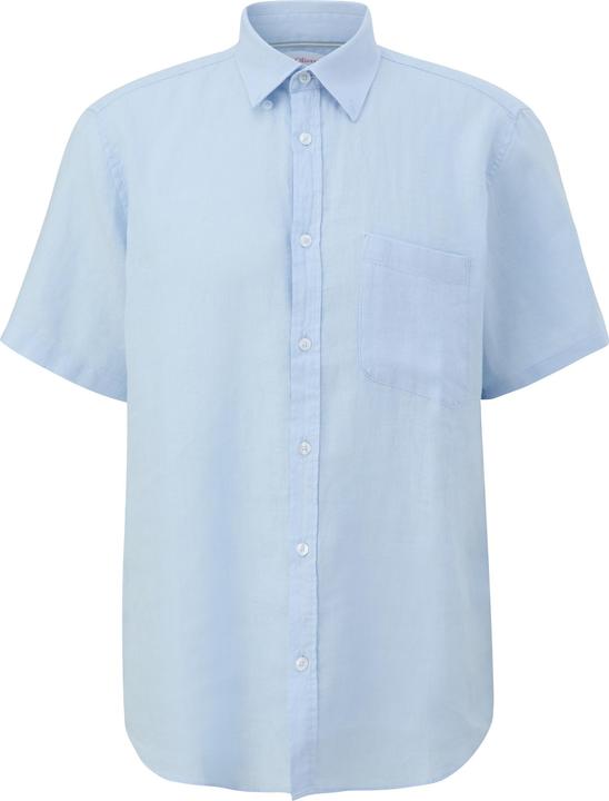 Immagine prodotto s.Oliver Hemd Kurzarmhemd aus Leinen (XL)