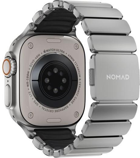 Productafbeelding Nomad Spartan Band Natural Titanium Black 49mm (FKM, Titanium, Titanium)