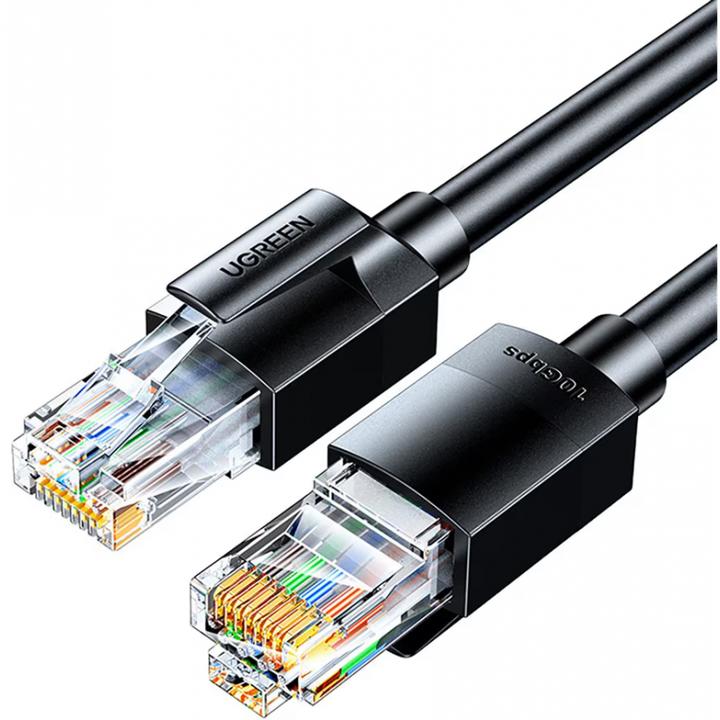 Actual product image Ugreen Cat6 F/UTP Ethernet-Kabel 8 m - Schwarz (F/UTP, CAT6, 8 m)