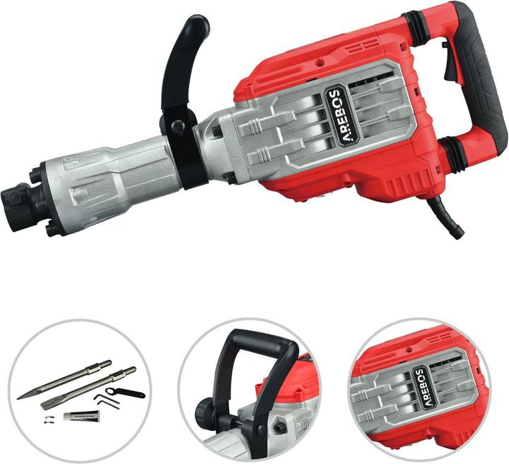 Actual product image Arebos Demolition hammer (Electrical connection, Hammer drill)