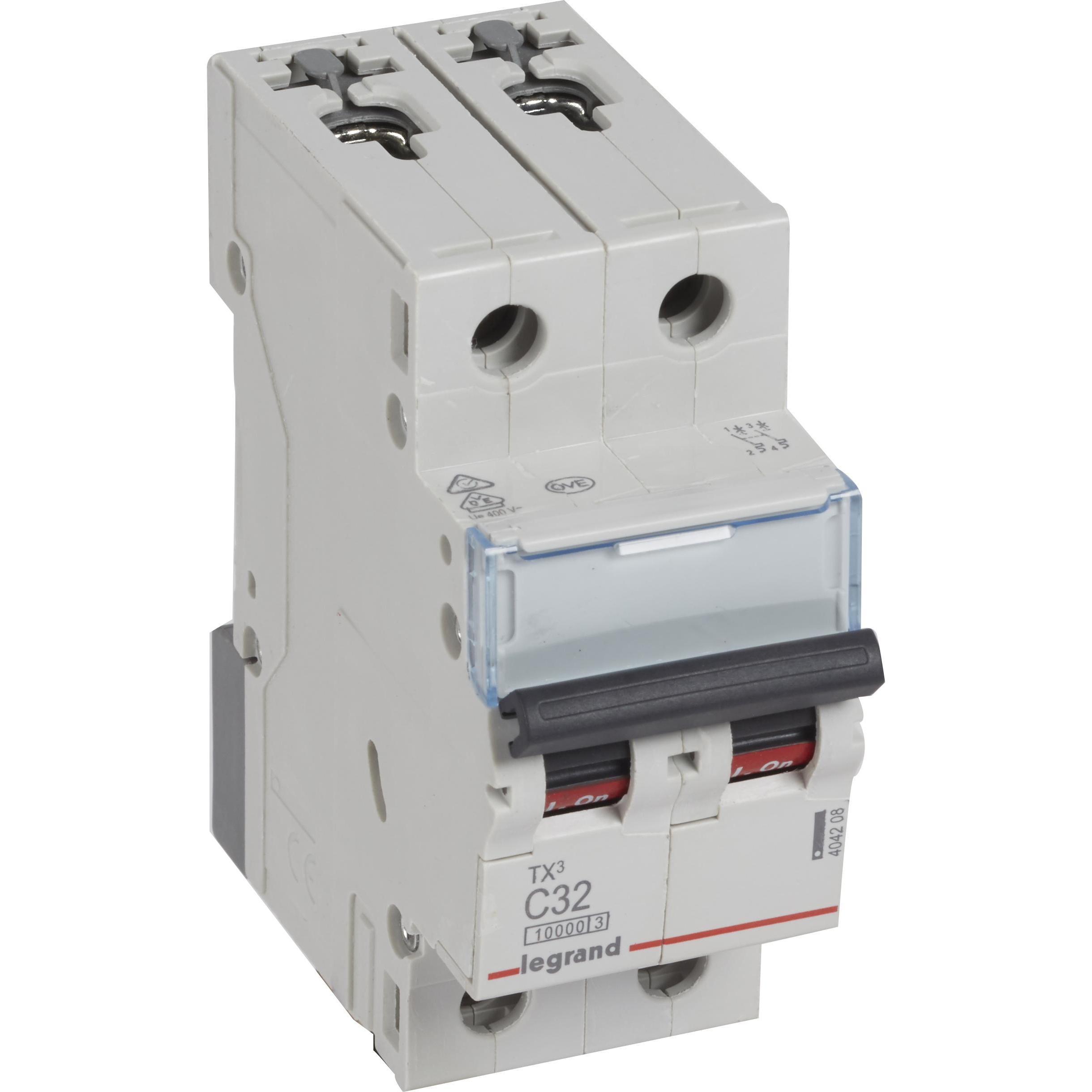 Legrand, Schutzschalter, 404208 Leitungsschutzschalter 32 A 400 V/AC