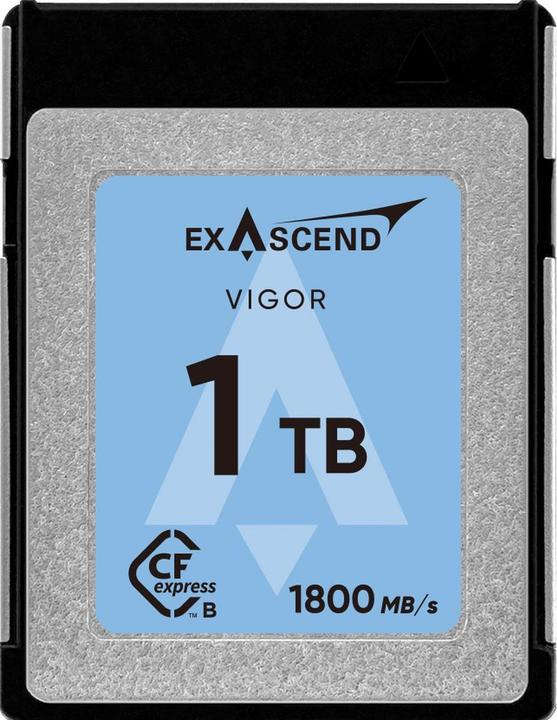 Actual product image Exascend Vigor Cfexpress(Type B) 1 TB (1000 GB, CFexpress type B)