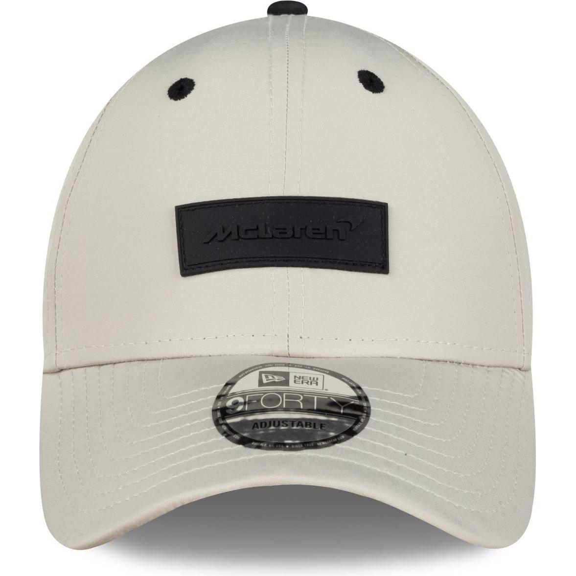 Thumbnail - New Era, Herren, Cap, 9Forty Snapback Cap - Rubber Patch Mclaren Stone, Beige