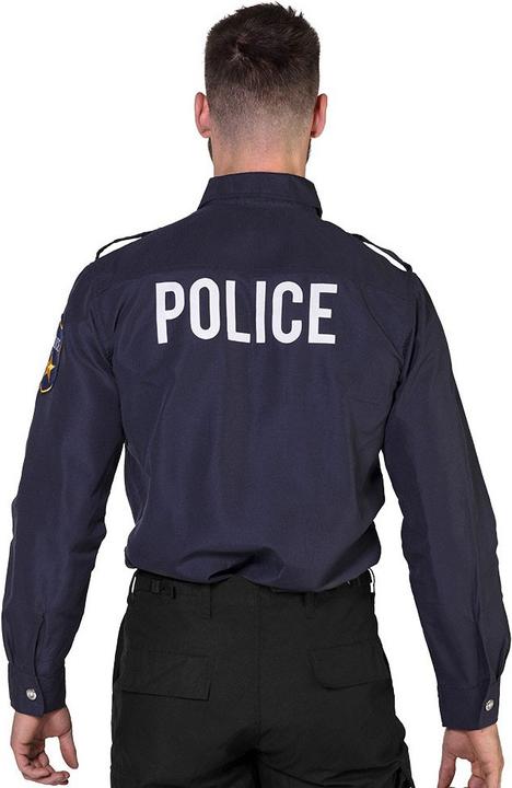 Immagine prodotto Boland Camicia della polizia, manica lunga, blu (46, 48)