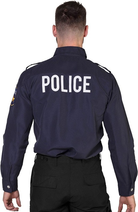Produktbild Boland Polizei Hemd, Langarm, blau (46, 48)
