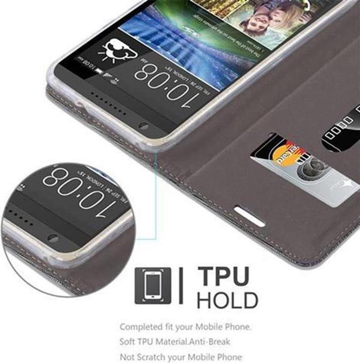 Actual product image Cadorabo Book Jeans Optics Cover (HTC Desire 820)