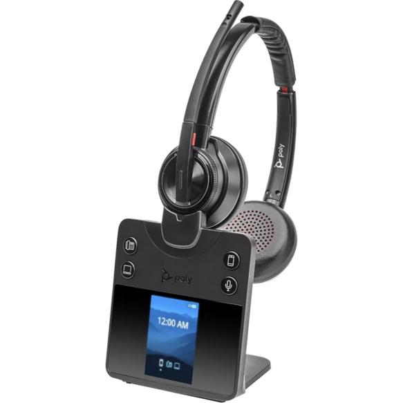 Thumbnail - Poly SAVI 8445 OFFICE S8445 CDM UTT (Kabellos), Office Headset, Schwarz