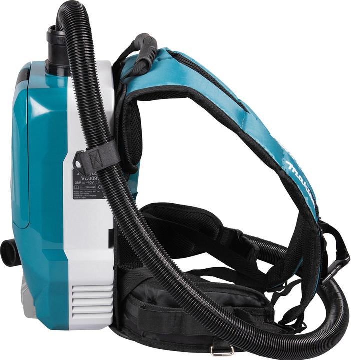 Productafbeelding Makita VC009GZ01 Accu rugzak stofzuiger 40V max. met AWS (zonder accu, zonder lader) (Stofzuiger achter)