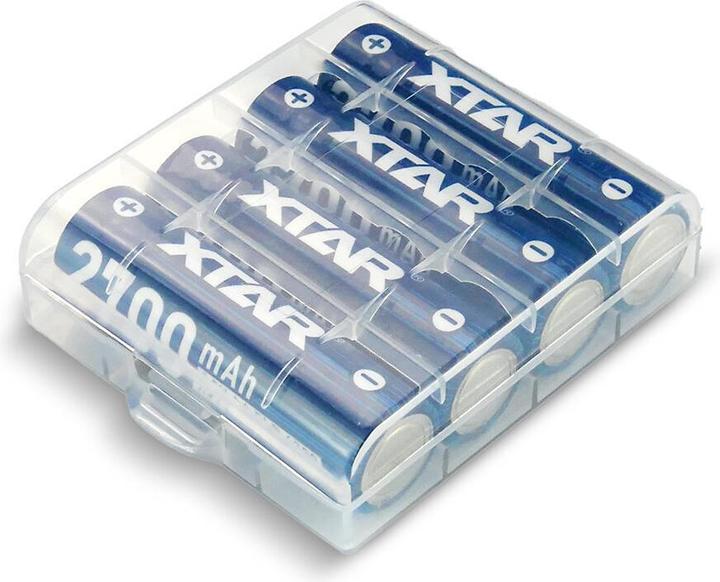 Actual product image Xtar 4x R6/AA 1,5V Li-Ion 2700mAh BOX (4 pcs., AA, 2700 mAh)