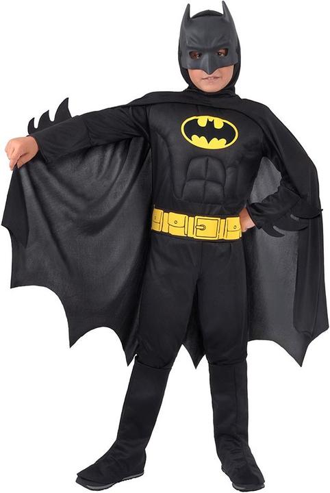 Actual product image Orlob Costume Batman with muscles, children, black (10XL)