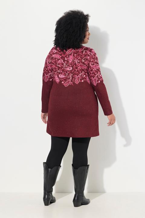 Immagine prodotto Ulla Popken Maglia dal taglio lungo e svasato con scollo rettangolare e maniche lunghe (58)