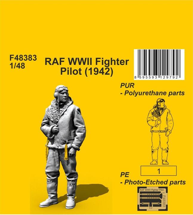 Actual product image CMK RAF WWII Fighter Pilot (1942)