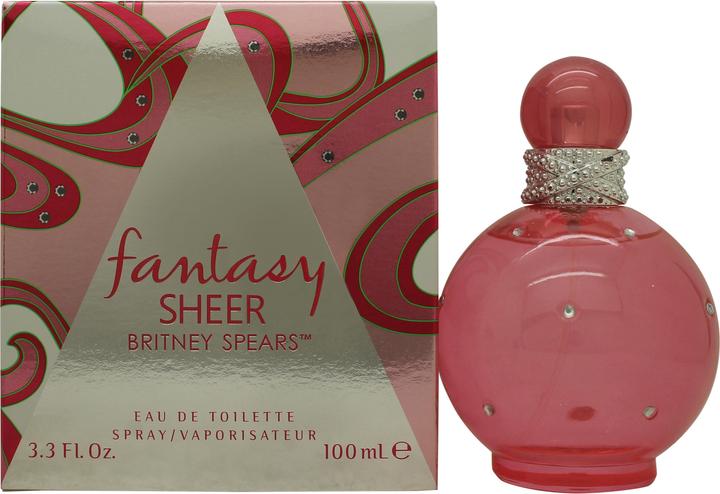 Actual product image Britney Spears Fantasy Sheer EDT 100 ml (Eau de toilette, 100 ml)