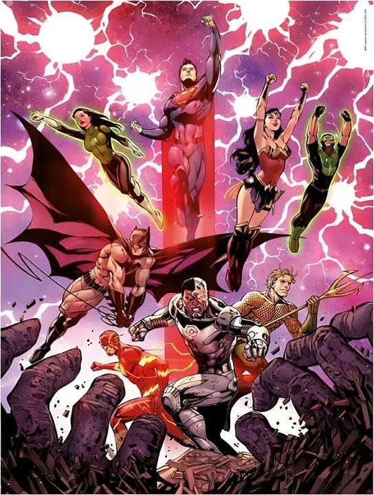Image du produit Clementoni DC Comics Puzzle 1000 pièces (1000 pièces)