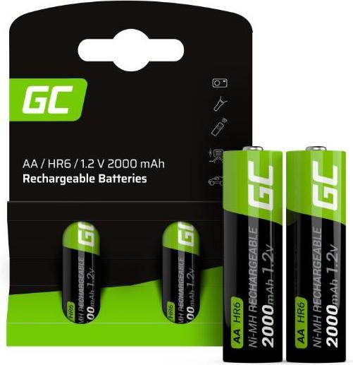 Produktbild GreenCell Rechargeable (2 Stk., AA, 2000 mAh)