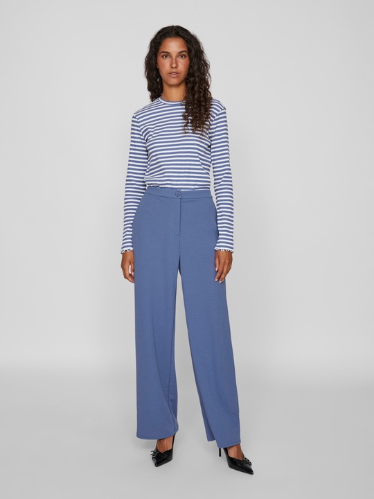 Produktbild Vila High Waist Hose mit weitem Bein (L)