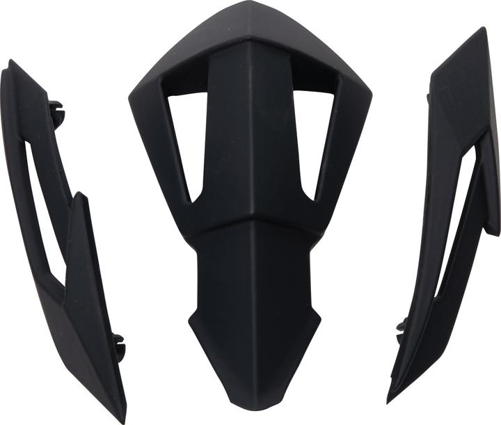 iXS Ventilazione del mento 361 nero opaco