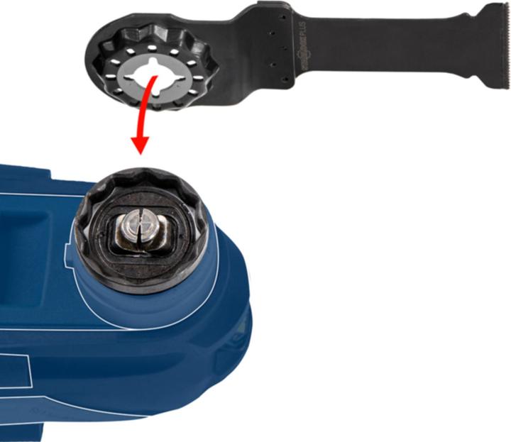 Productafbeelding Bosch Professional Zubehör Expert MetalMax PAIZ 32 AIT blad voor multifunctioneel gereedschap, 50 x 32 mm