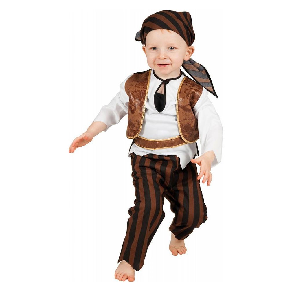 Wilbers Costume Da Pirata Per Bambino – Taglia 9-12 Mesi – Travestimento Carnevale
