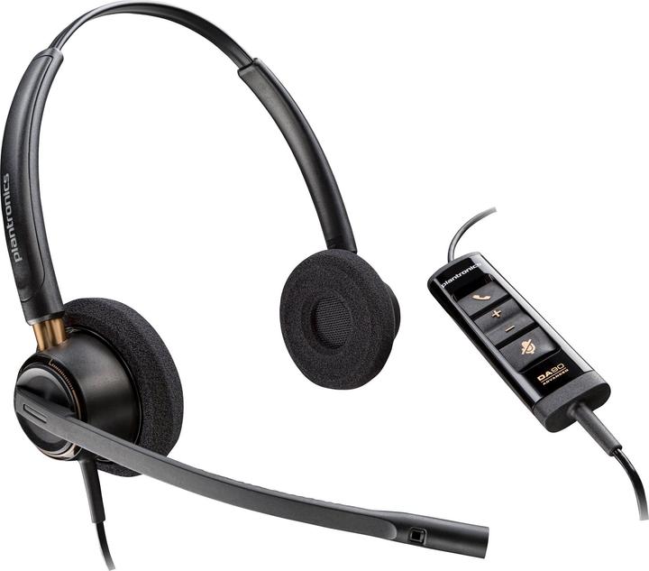 Immagine prodotto Poly HP Cuffie stereo USB-C EncorePro 320, Cablato, Ufficio, 105 g, Auricolare, Nero (Cablato, USB-C)