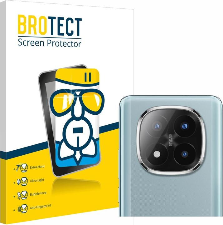 Image du produit BROTECT AirGlass Verre (1 pcs, Xiaomi Redmi Note 14 Pro+ 5G)