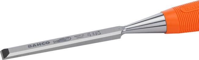 Actual product image Irimo Chisel with orange-coloured polypropylene handle, 12 mm (12 mm)