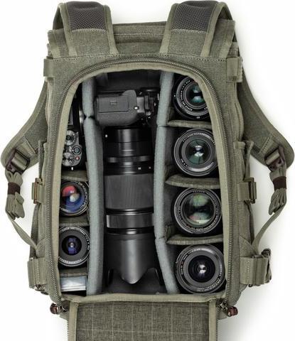 Actual product image Think Tank Camera Bag Retrospective Backpack 15L Pinestone (Photo backpack, 15 l)