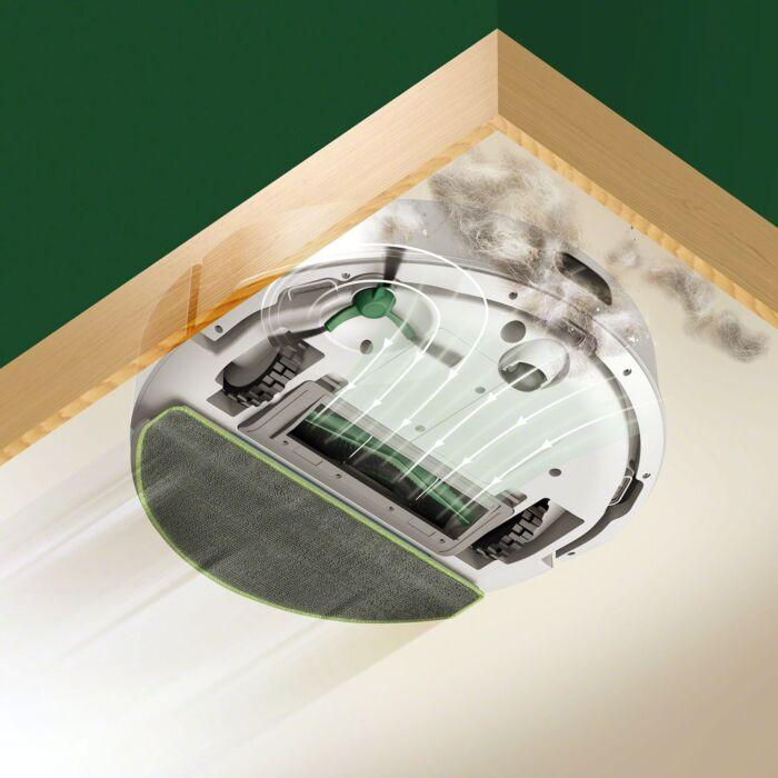 Produktbild iRobot Roomba 105 Combo + AutoEmpty Dock (7000 Pa, Wischtuch)