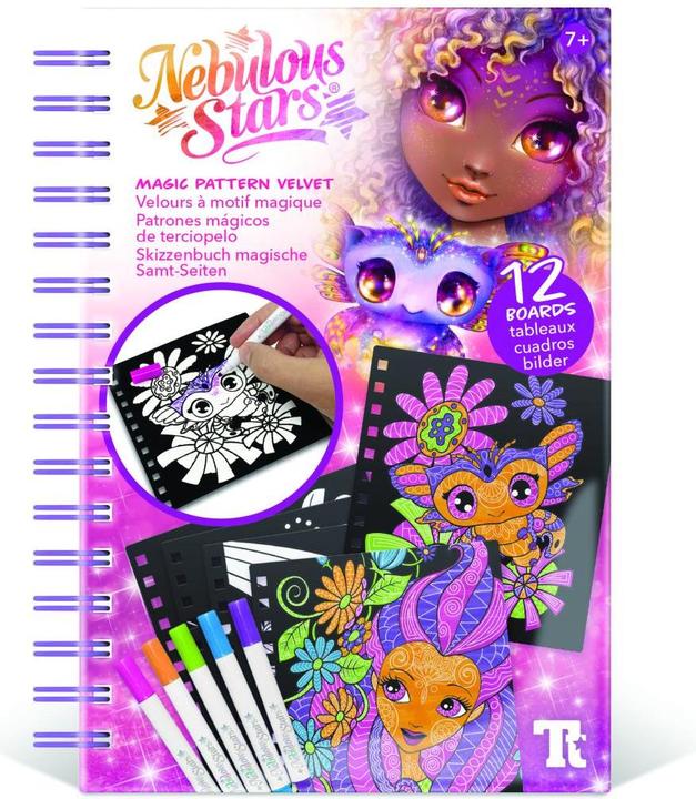 Productafbeelding Nebulous Stars Schetsboek Magische Fluwelen Bladzijden
