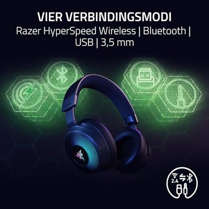 Produktbild Razer Kraken V4 PRO (Kabellos, Kabelgebunden)