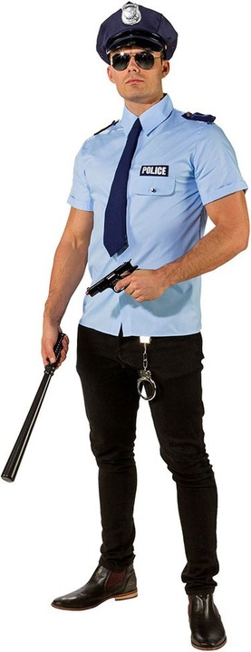 Produktbild Orlob Herren Polizei Hemd mit Krawatte (58, 60)