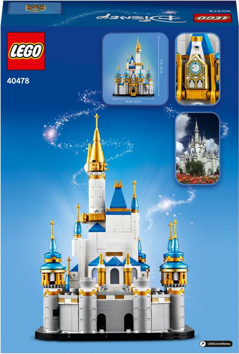 Image du produit LEGO Diseny - Petit château Disney (40478, LEGO Disney, LEGO difficiles à trouver)