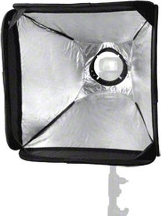 Produktbild Walimex p-Blitzschiene mit Magic Softbox 40x40 (Softbox, 40 cm)