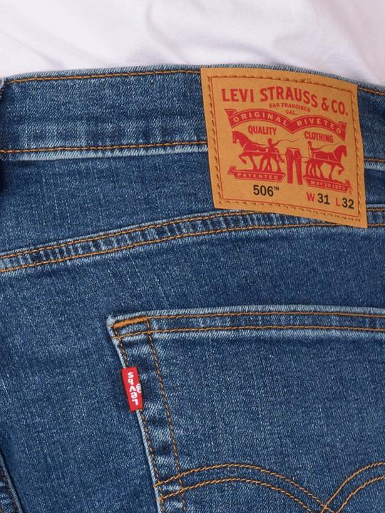 Actual product image Levis Levi's 506 Comfort Straight Fit Jeans (W31/L32)