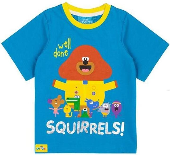 Actual product image Hey Duggee Well Done Squirrels pyjamas with long trousers boys (104)