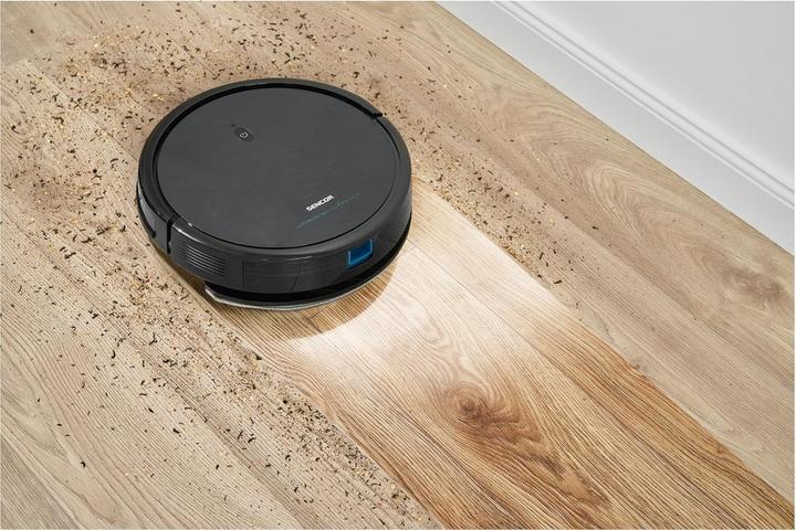 Actual product image Sencor SRV 3160TQ black / Robot hoover / Vacuum cleaning / 28W / 59dB / 2600 mAh (Wiping cloth)