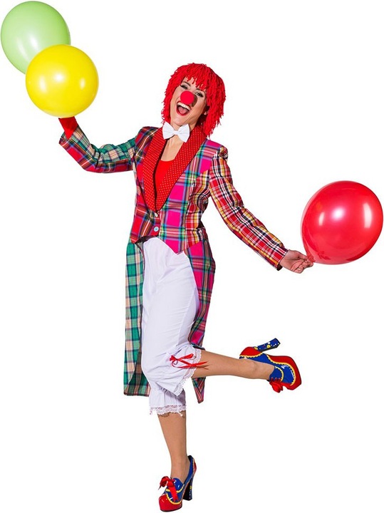 Produktbild Orlob Damen Clownfrack, bunt kariert (W34/L36)