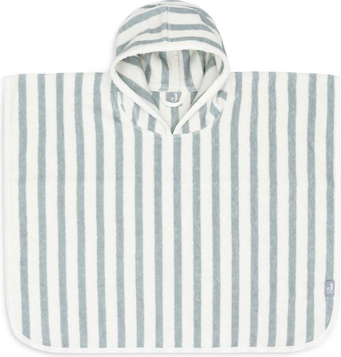 Produktbild Jollein Badeponcho Stripe Sea Green