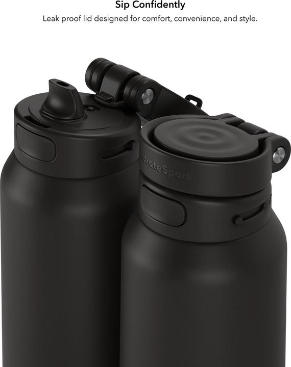 Produktbild HidrateSpark PRO 2 - 32oz Straw - Black (0.95 l)