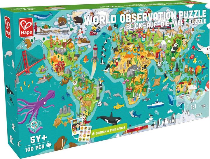 Produktbild Hape Weltreise (105 Teile)