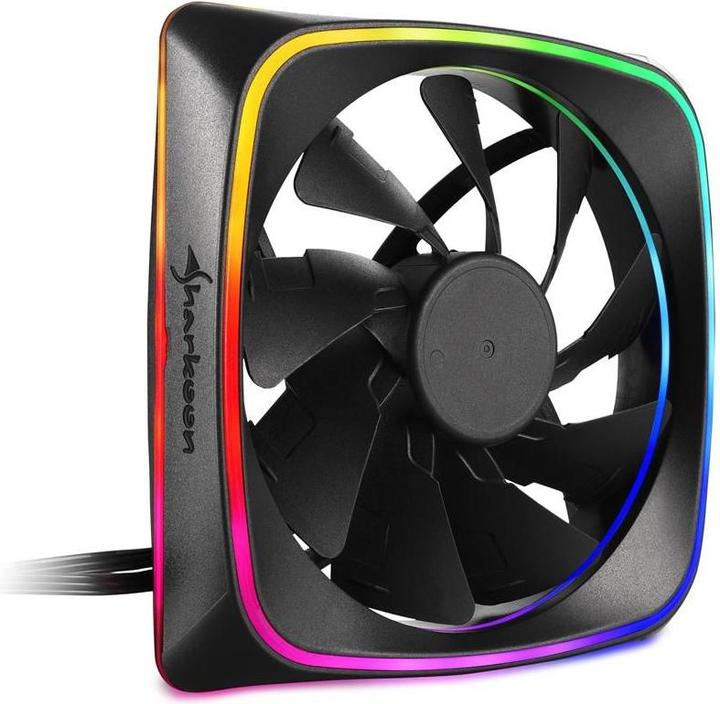 Sharkoon SHARK Lights RGB Fan (120 mm, 1x)