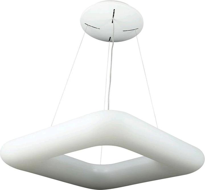Produktbild V-TAC VT7607 42W Hängelampe Quadratisch Farbwechsel 600 x 600 Dimmbar Weiss (3400 lm)