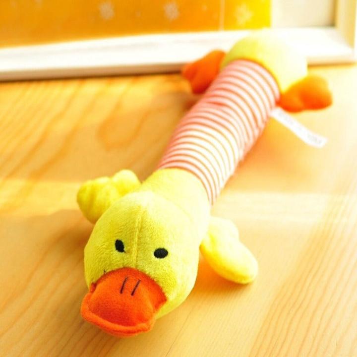 Immagine prodotto Hermex Giocattolo per cani "Duck" da masticare, peluche per animali di peluche (Cane di peluche)