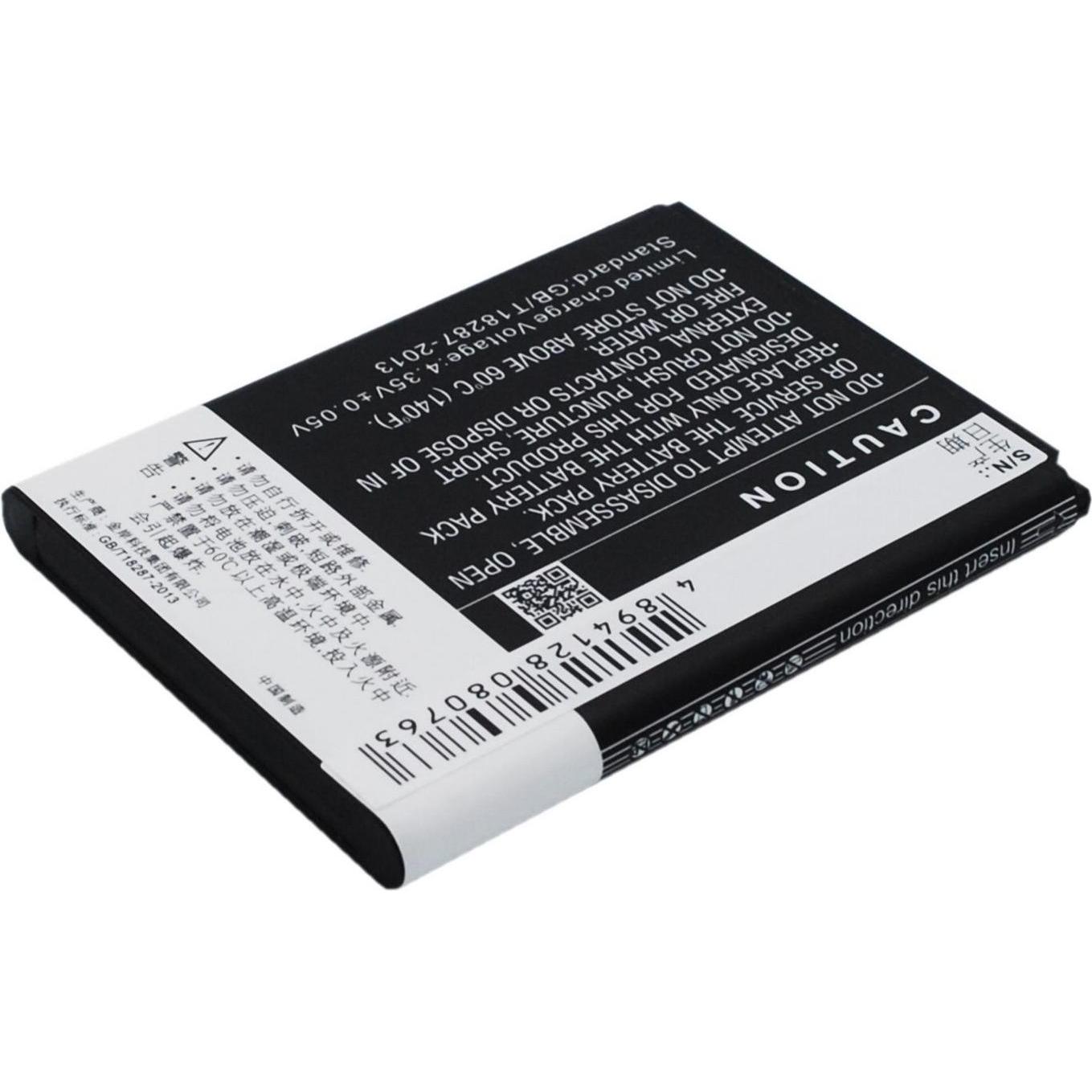 CoreParts Battery for Lenovo Mobile (1 Zellen, 3500 mAh), Notebook Akku, Schwarz